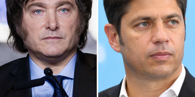 Encuesta revela estrecho margen entre Javier Milei y Axel Kicillof en las elecciones