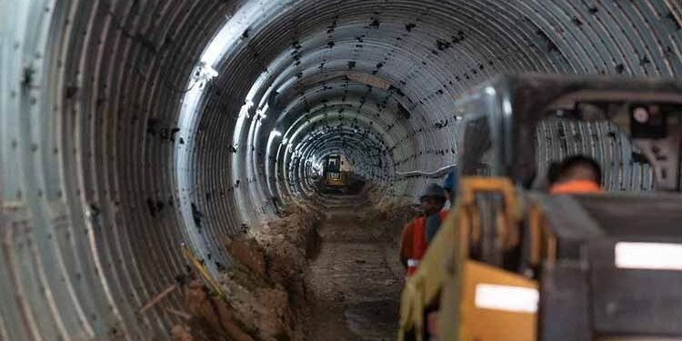Innovadora tecnología en el túnel subterráneo que conecta tres barrios de la Ciudad