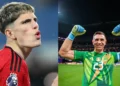 Alejandro Garnacho inicia su etapa en Aston Villa junto a Dibu Martínez