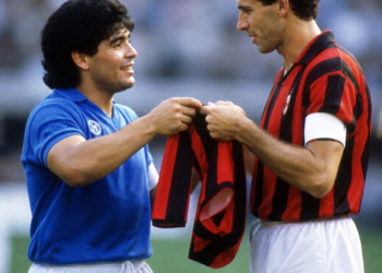 El intercambio de camisetas entre Maradona y Baresi: un recuerdo imborrable
