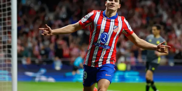 El Atlético de Madrid confirma la fecha de regreso de Julián Álvarez a los entrenamientos