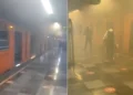Interrupción del servicio en la Línea B del subte por corte de luz y humo