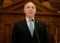 Lorenzetti afirmó que la inhabilitación de Cristina no fue impugnada ante la Corte y se abstuvo de comentar sobre el reclamo internacional