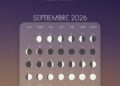 El calendario lunar de septiembre de 2026 en Argentina