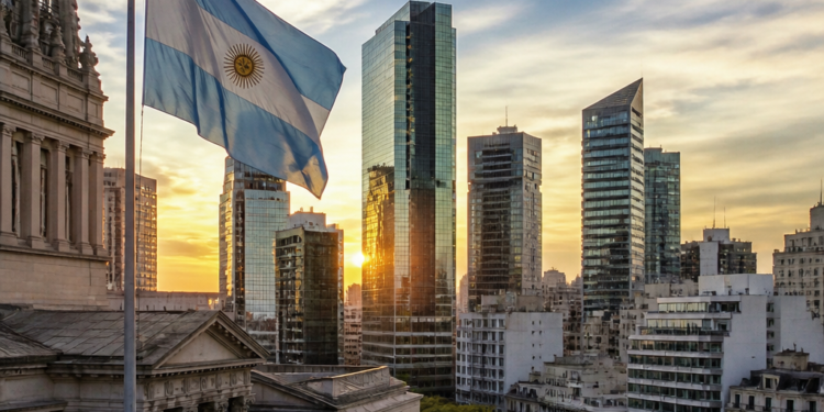 Riesgo país argentino retrocede ante un clima inversor optimista